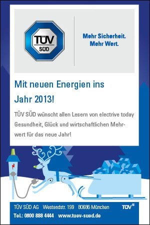 TÜV SÜD - wünscht allen Lesern frohe Weihnachten