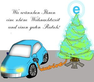 electrive.net wünscht fröhliche Weihnachten
