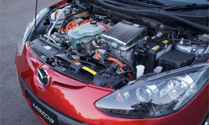 Mazda2-Wankel-Brennstoffzelle