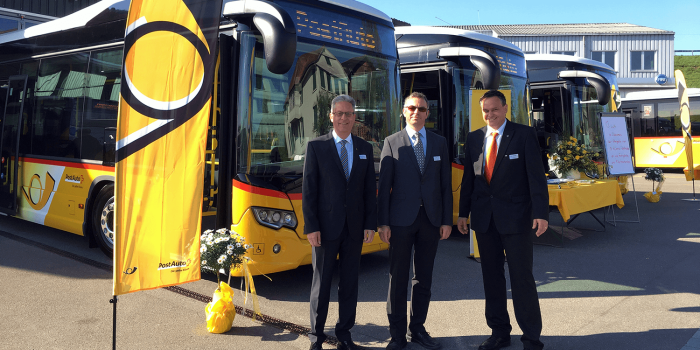 Postbus schweiz hybridbus symbolbild st gallen