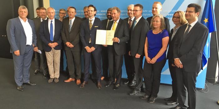 AutoStack Industrie Gruppenfoto