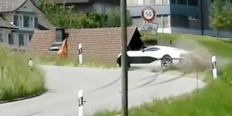 Richard Hammond Crashes A $1 Million Rimac Concept One Unfall: Richard Hammond schrottet Rimac Concept One - electrive.net
