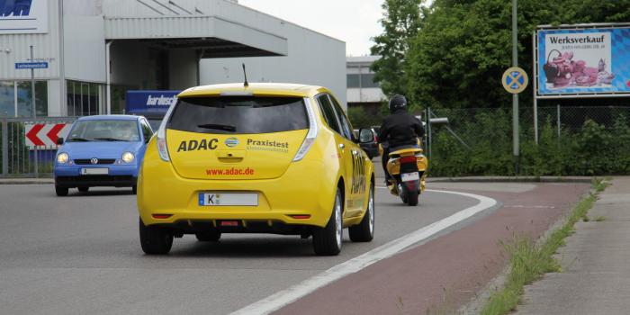 Adac ev tests nissanleaf e