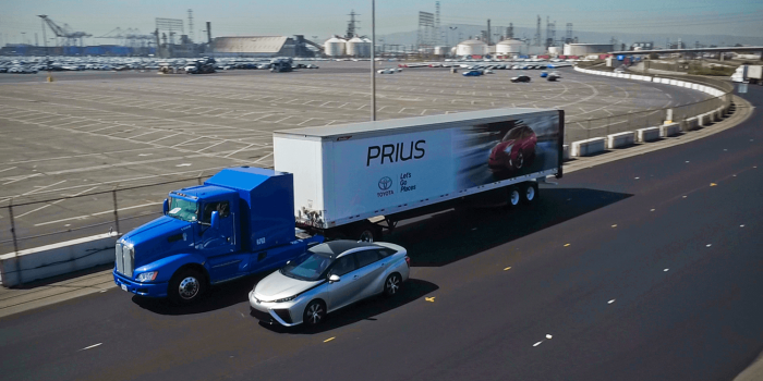 Toyota project portal h2 lkw