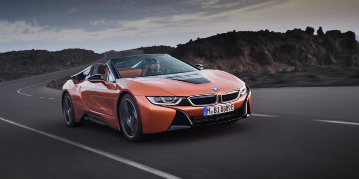 BMW i8 Roadster vorne