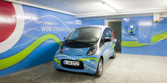 Stadtwerke Wuppertal Ladestation