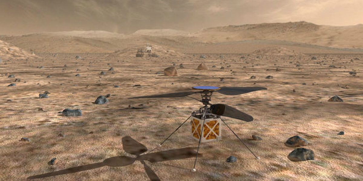 NASA eHubschrauber Mars e