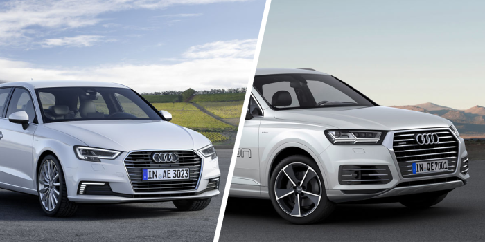 audi-a3-e-tron-q7-e-tron-collage