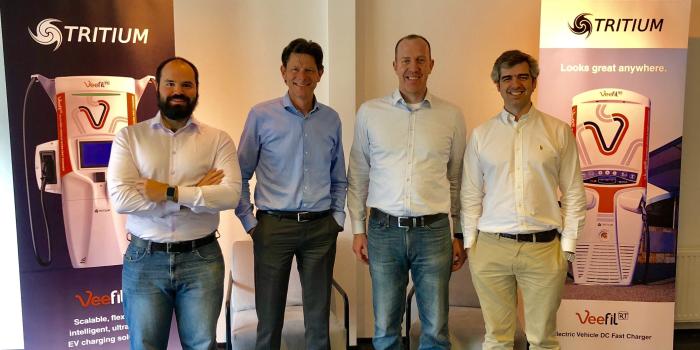 Tritium Ungarn Ladestation e