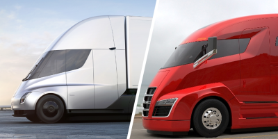 tesla-semi-nikola-one-lkw-collage