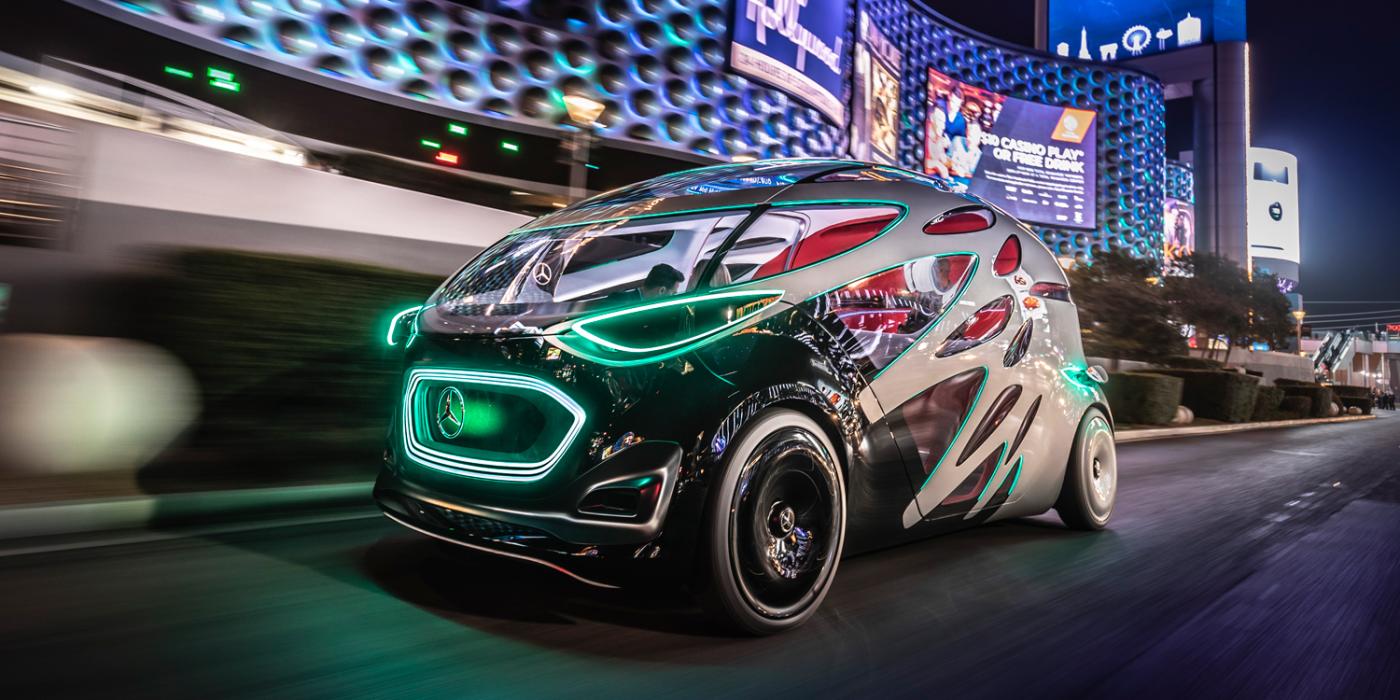 Mercedes Benz Urbanetic Las Vegas CES