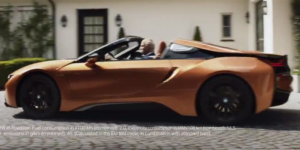 Zetsche BMW i8 Roadster