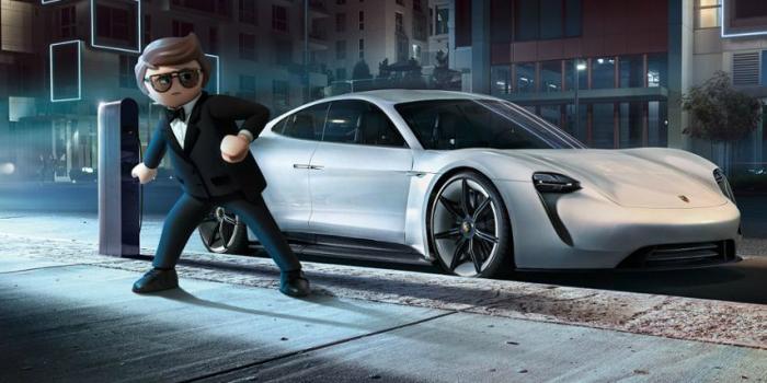 Porsche mission e playmobil film movie