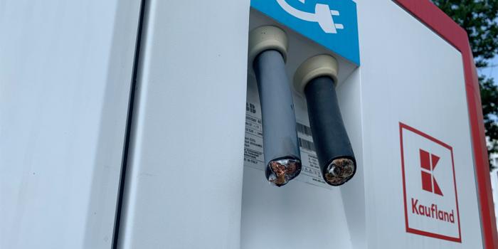 Sabotage Ladekabel Chemnitz