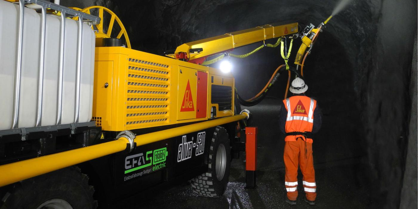 Efa s aliva tunnelbaumaschine