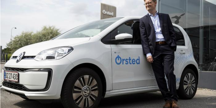 Orsted elektro flotte vw e up