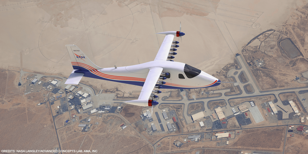 nasa x 57 e flugzeug electric aircraft 2020 01 min