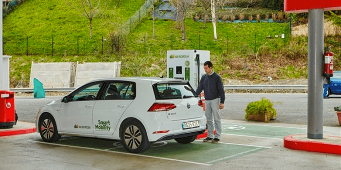 Iberdrola avia ladestation charging station spanien spain min