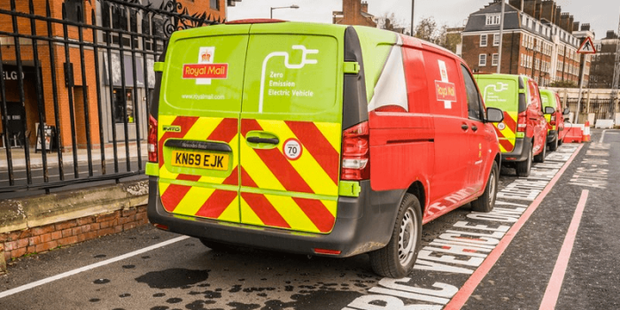 Mercedes benz evito royal mail london