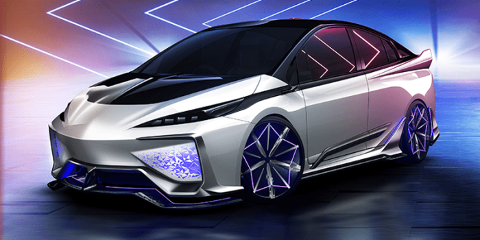 Modellista toyota racing prius phv concept min