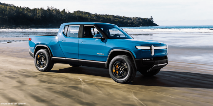 Rivian automotive r1t min
