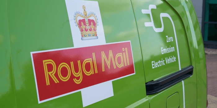 Royal mail peugeot partner electric london