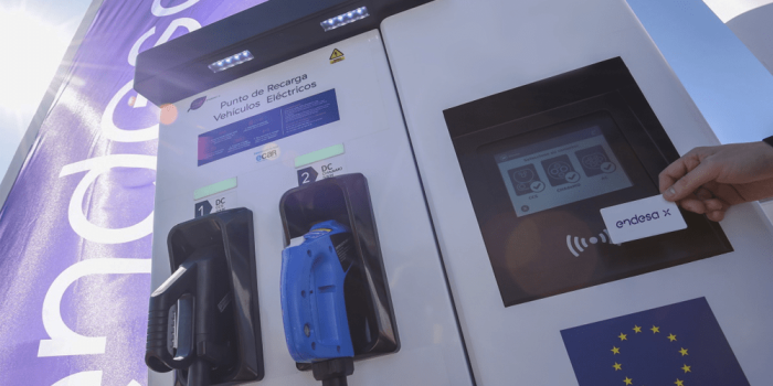 Endes ladestation charging station spanien spain min