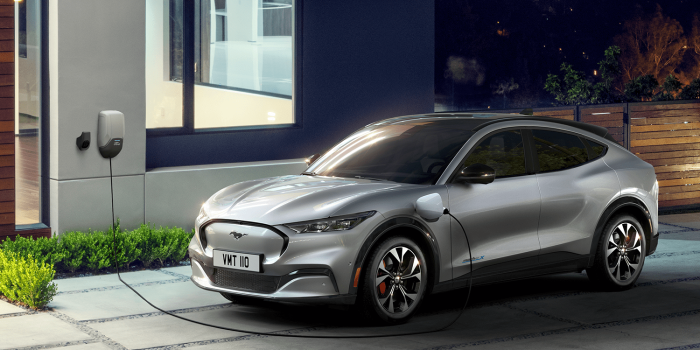 Ford mustang mach e ladestation charging station wallbox min