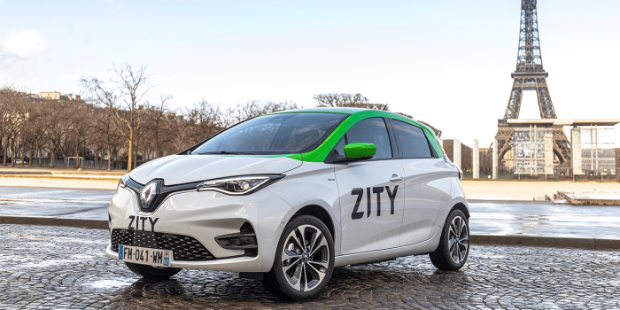 Renault zoe zity carsharing frankreich france paris min