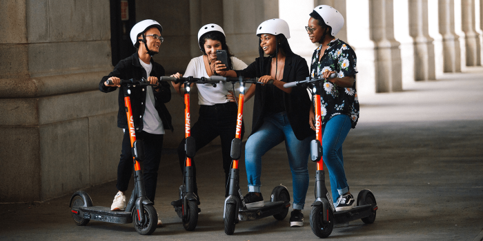 Spin e tretroller electric kick scooter min