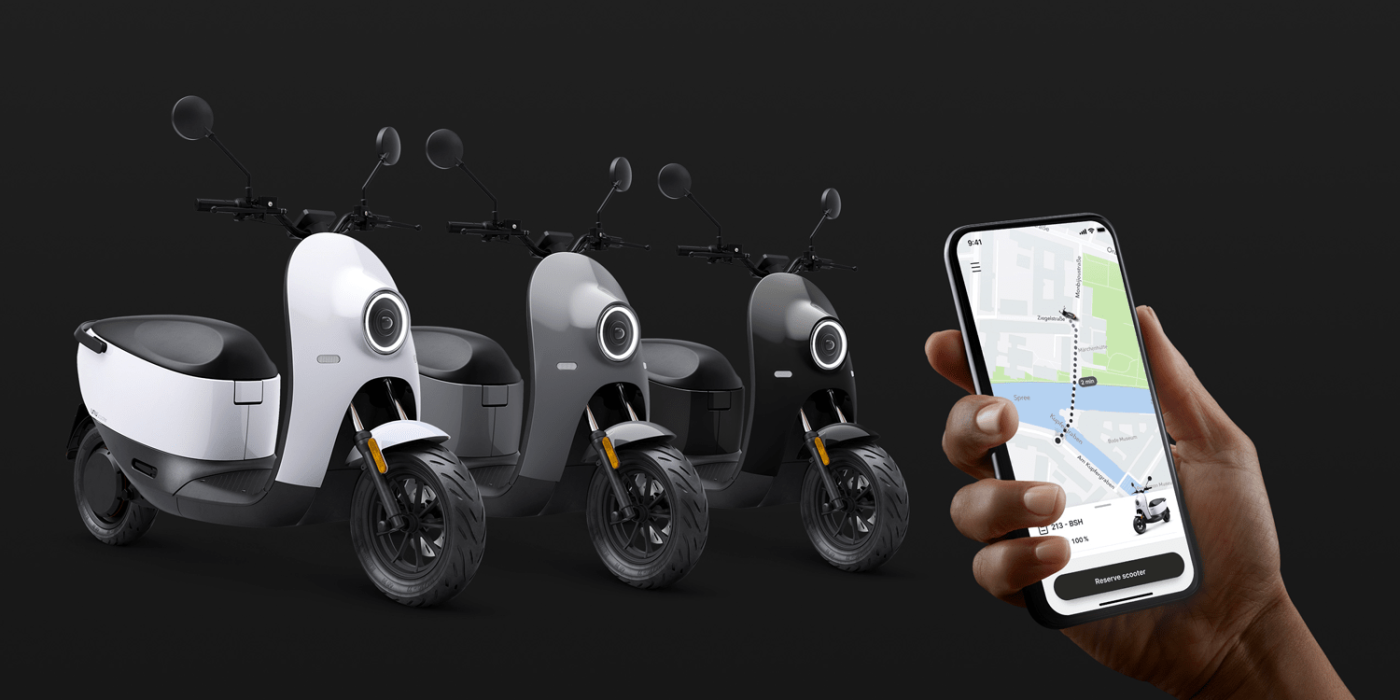 Unu e roller electric scooter sharing min