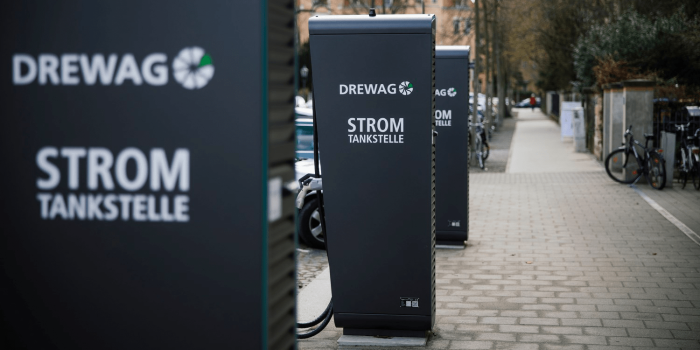 Drewag ladestation charging station dresden min