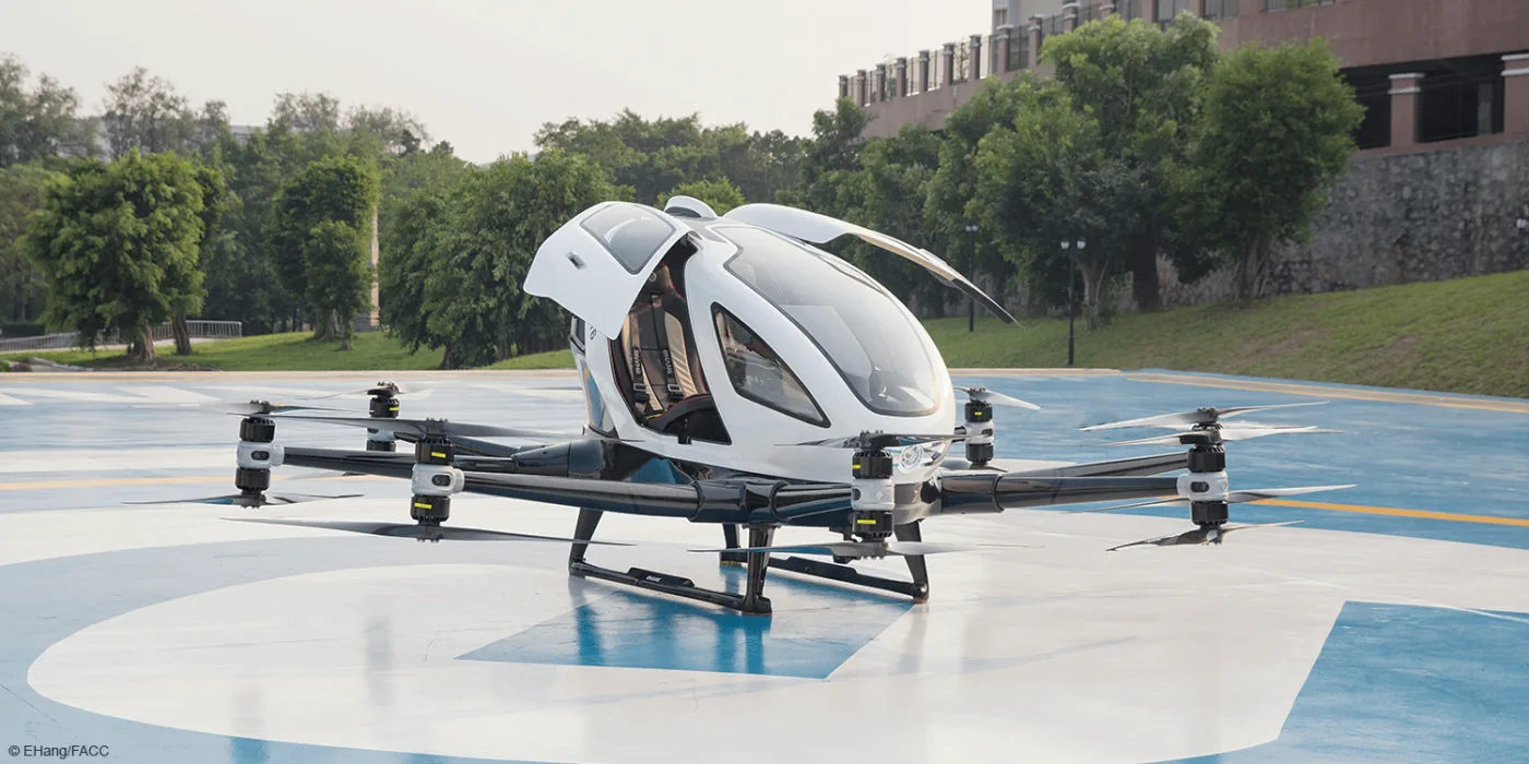 Ehang vtol min e
