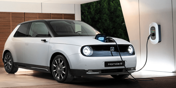 Honda e ladestation charging station min