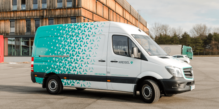 Kreisel electric mercedes benz sprinter projekt leeff min