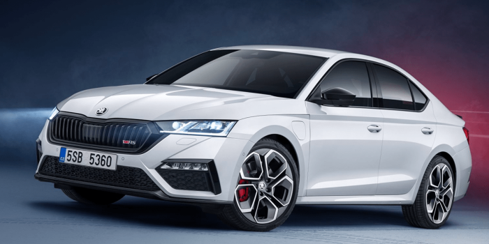 Skoda octavia rs iv phev min
