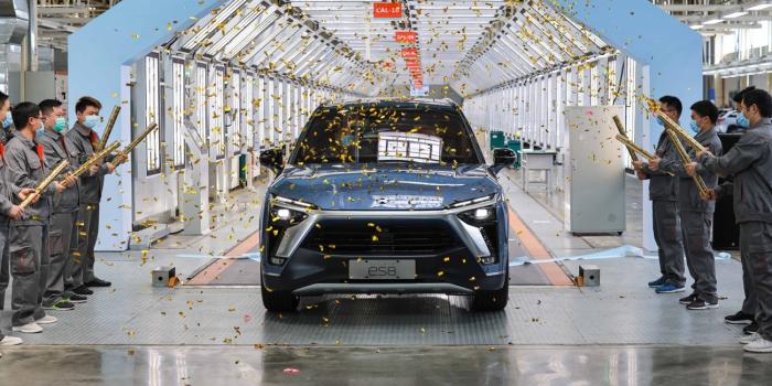 Nio es8 production launch