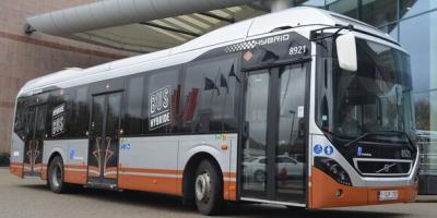volvo 7900 hybrid bus brüssel