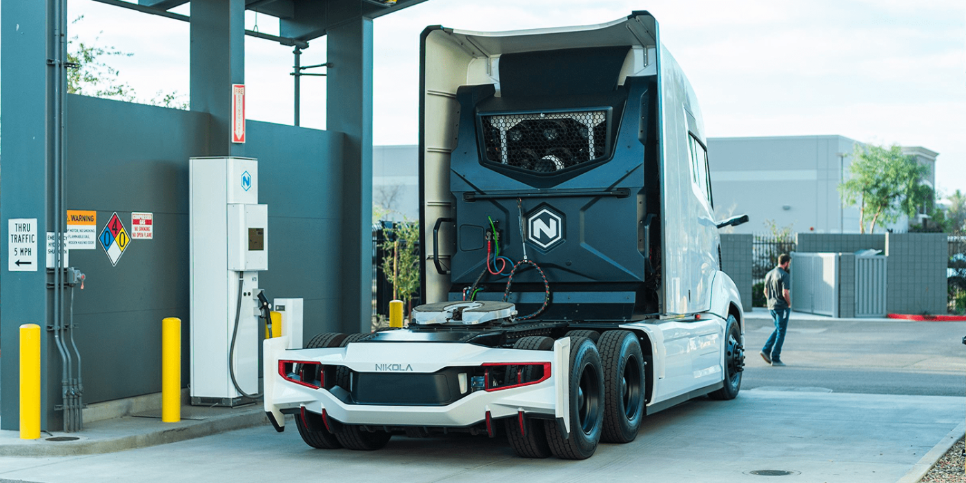 Nikola motornikola two brennstoffzellen lkw fuel cell truck min