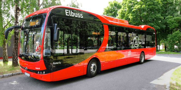 Byd elektrobus electric bus unibuss elbuss norwegen norway min