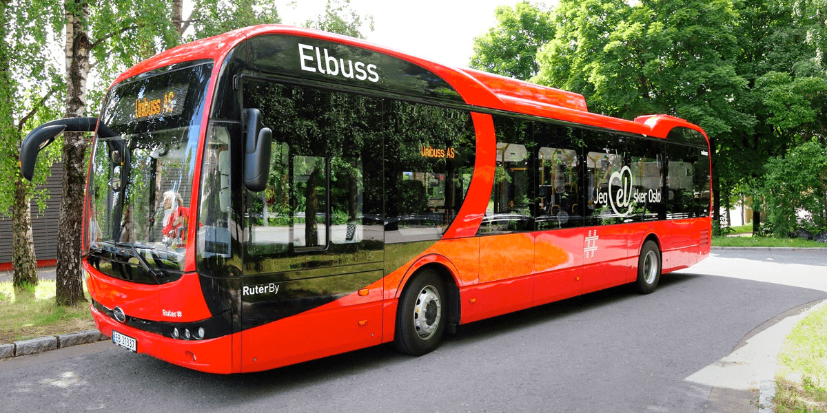 Byd elektrobus electric bus unibuss elbuss norwegen norway min