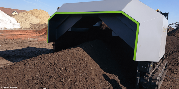 Pusch und schinnerl elektrokomposter electric compost turner min