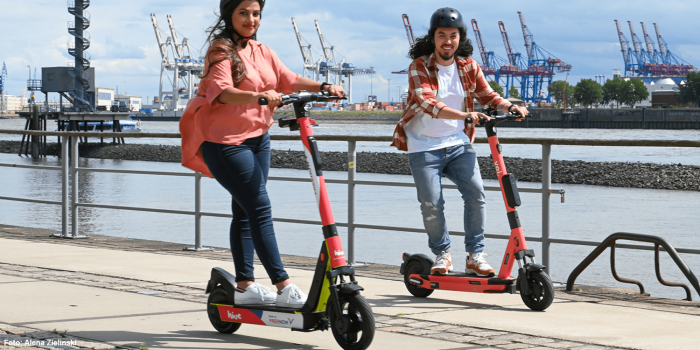 Free now e tretroller electric kick scooter min