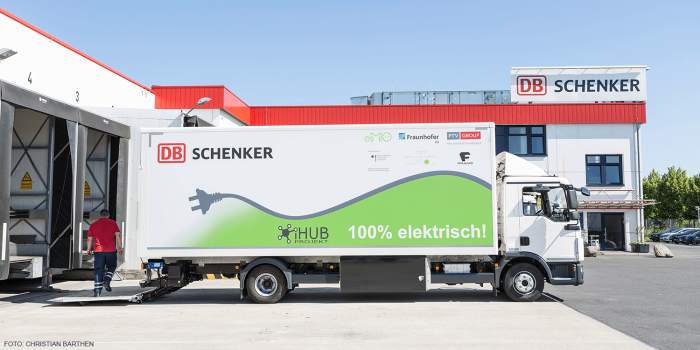 Ikt em ihub e lkw electric truck db schenker min