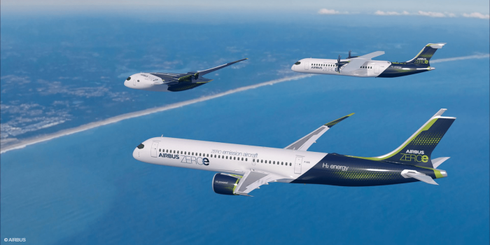 Airbus zeroe e flugzeug electric aircraft concept min