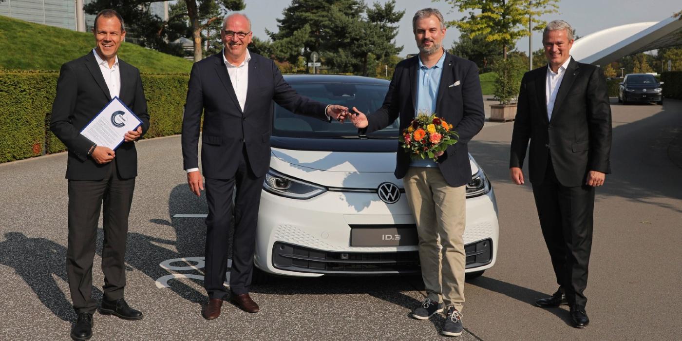 Volkswagen vw id.3 auslieferung dresden