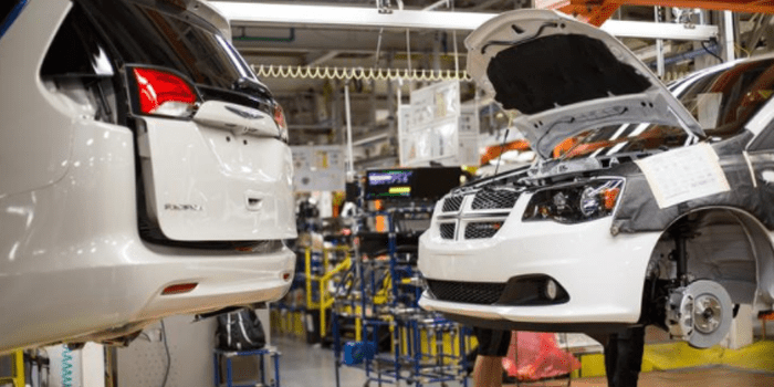 Chrysler pacifica hybrid produktion production windsor min