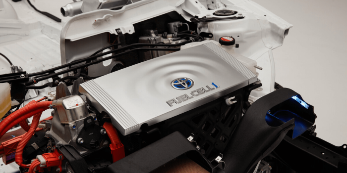 Toyota mirai alt brennstoffzelle fuel cel min