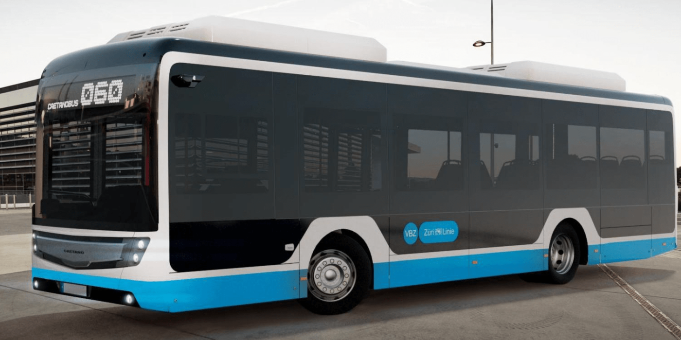 Verkehrsbetriebe zuerich vbz caetanobus elektrobus electric bus schweiz switzerland min