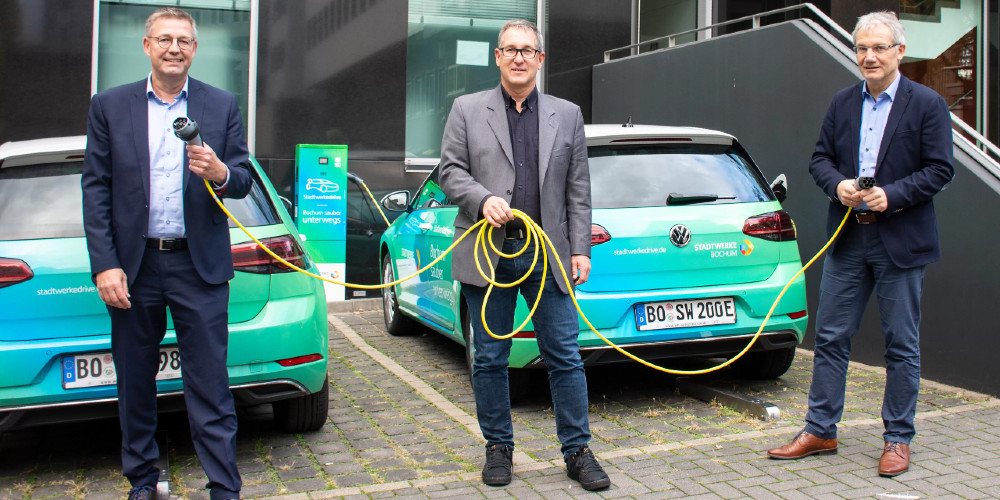 Bochum Ladepunkte Parkhaeuser